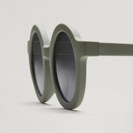 Lunettes de soleil souples et pliables pour bébé BabyMocs 0 - 1,5 ans - Vert foncé