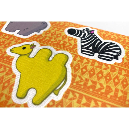 Safari - Schoenstickers
