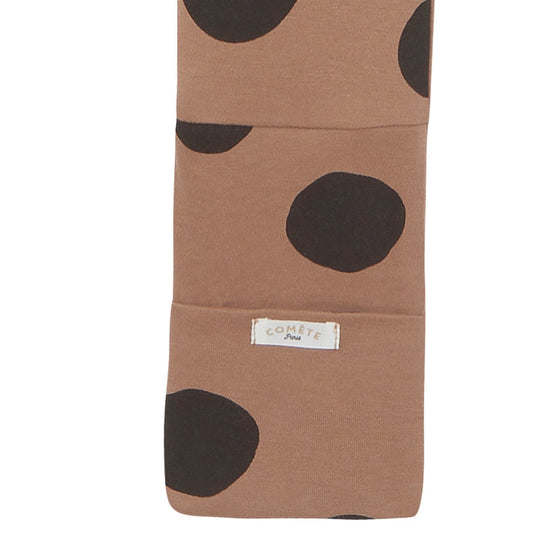 Kinderpyjama in Kastanienbraun