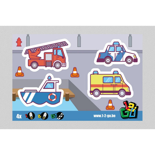 Schoenstickers - hulp voor links en rechts aantrekken - 14 varianten