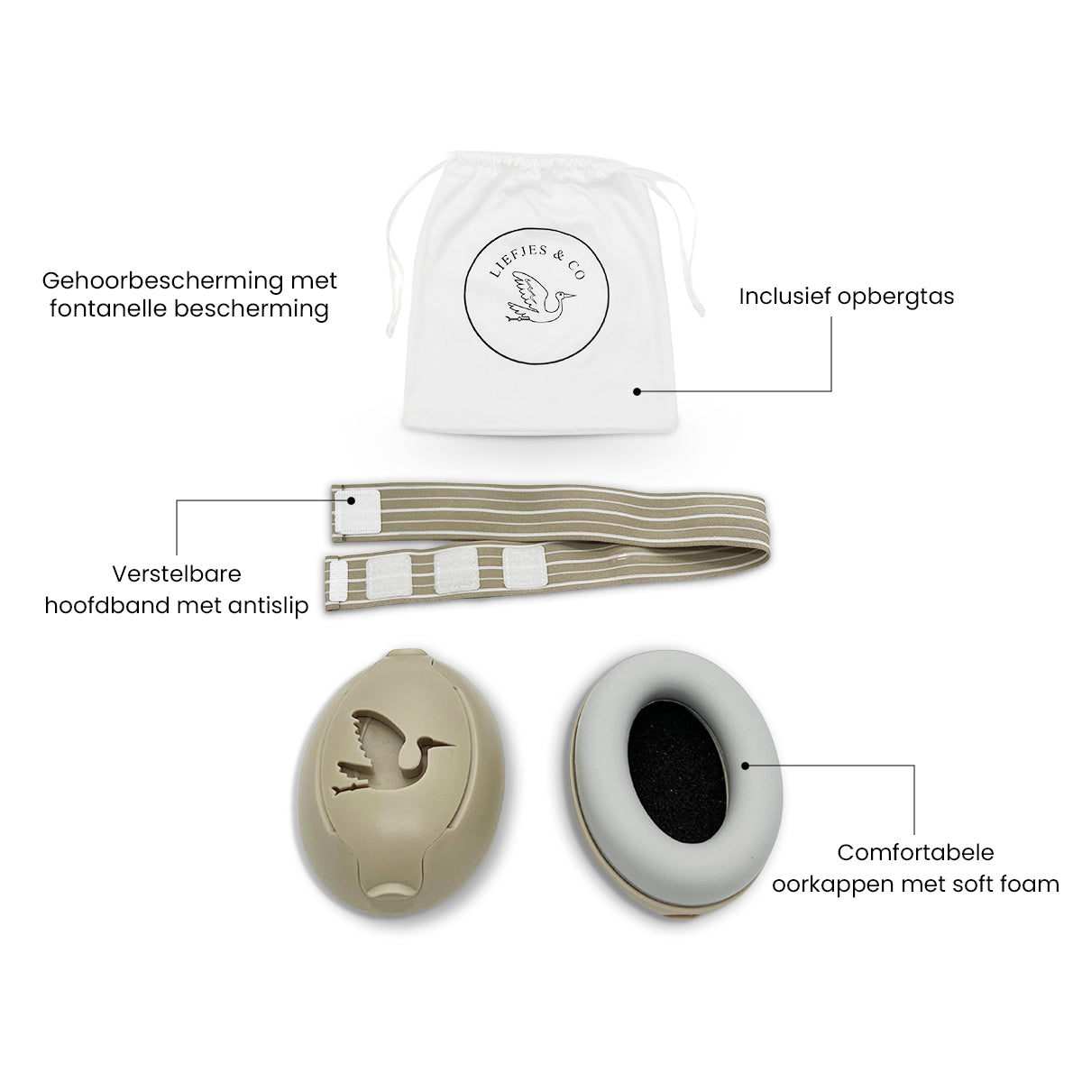 Muffy gehoorbescherming baby - Oorbeschermers