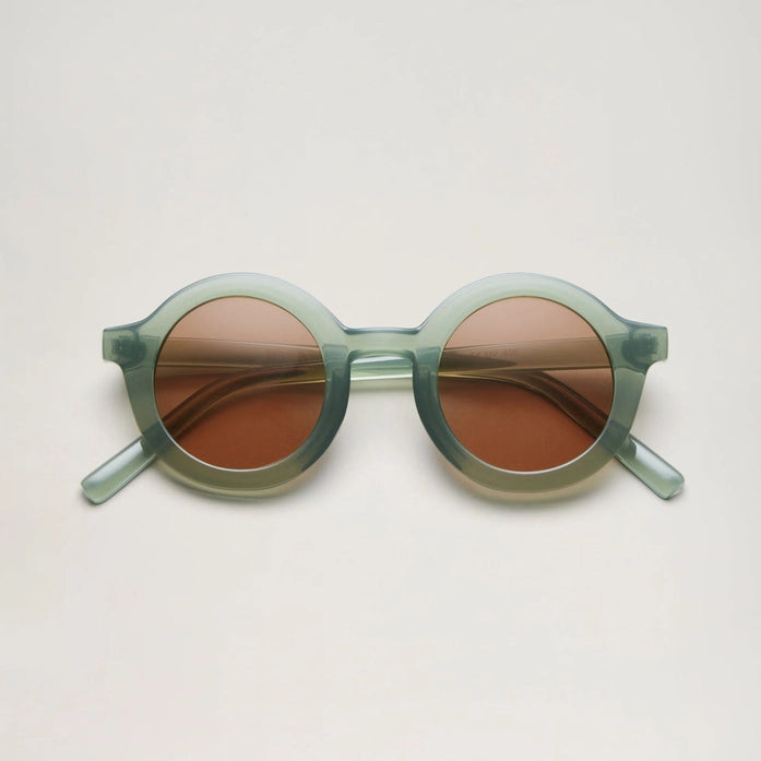 zonnebril Signature Round - Kind 1,5 - 8 jaar - Olive