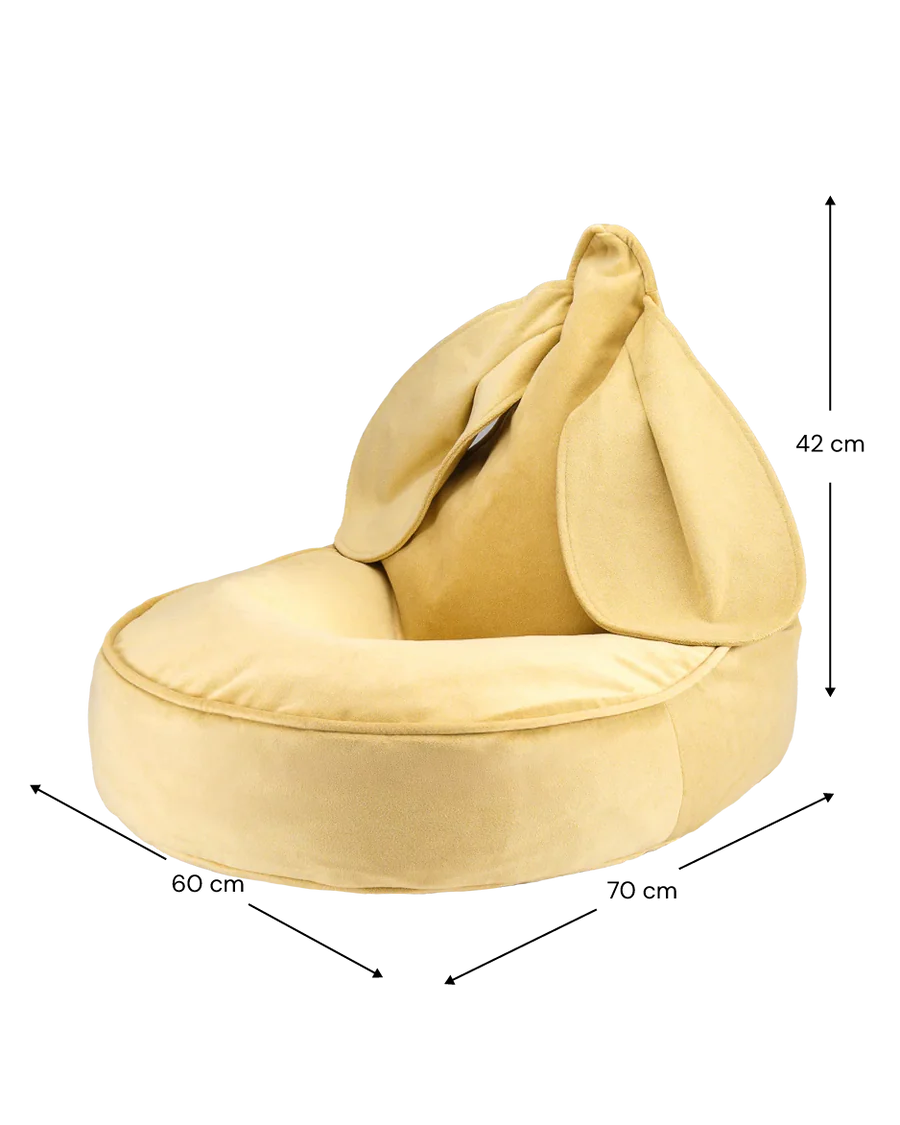 WIGIWAMA Pouf Ours en Peluche - 3 Couleurs