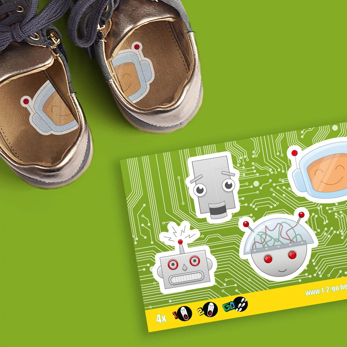 Robots - Schoenstickers