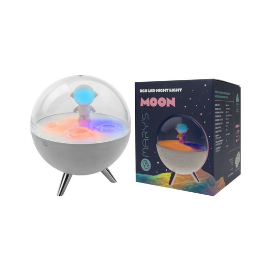 LED LAMP - Moon - White