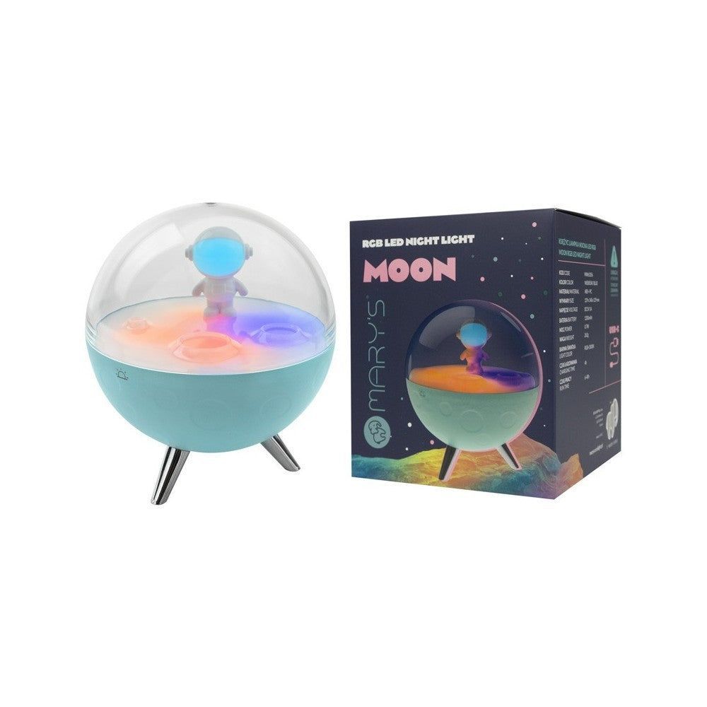 LED LAMP - Moon - Blue
