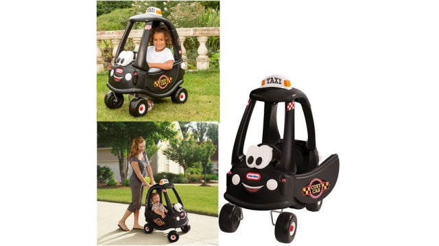 Little Tikes Cozy Coupe Taxi Loopauto Zwart