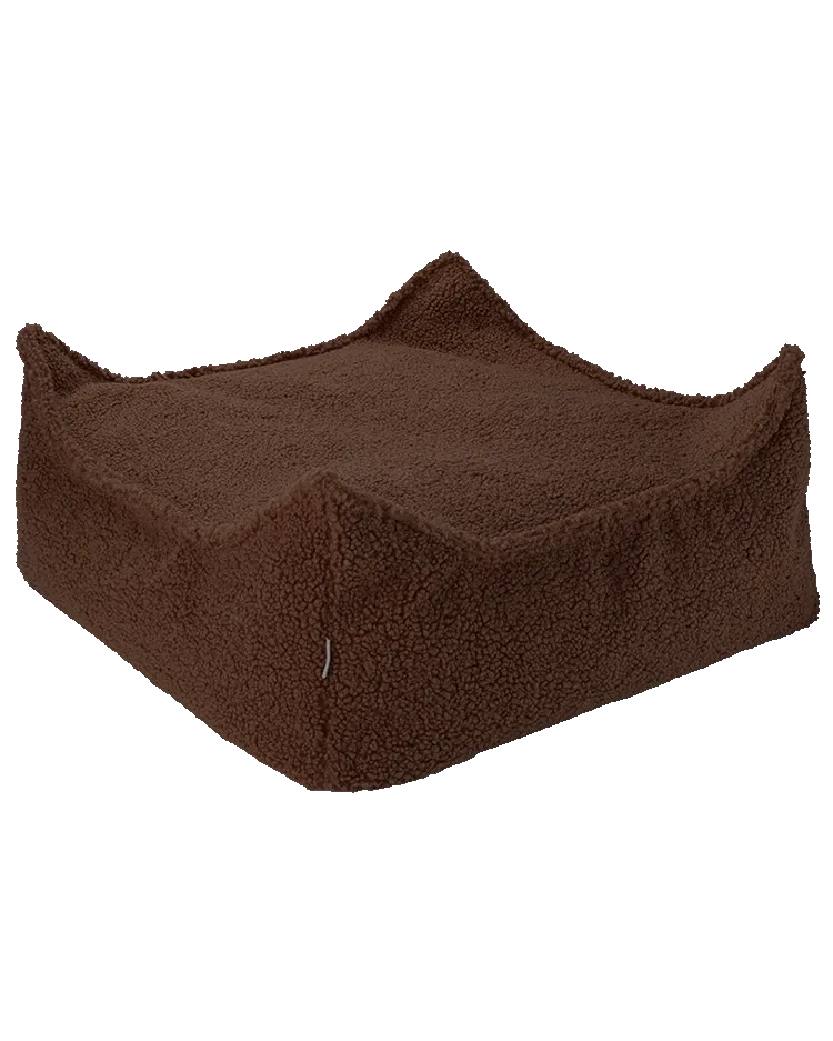 Ottoman Teddy poef vierkant | 6 Kleuren