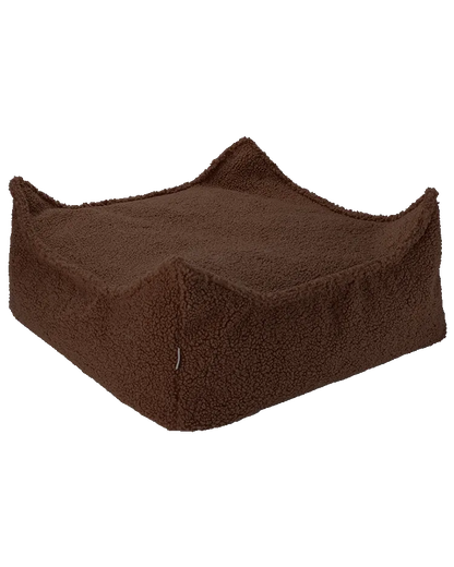 Ottoman Teddy poef vierkant | 6 Kleuren