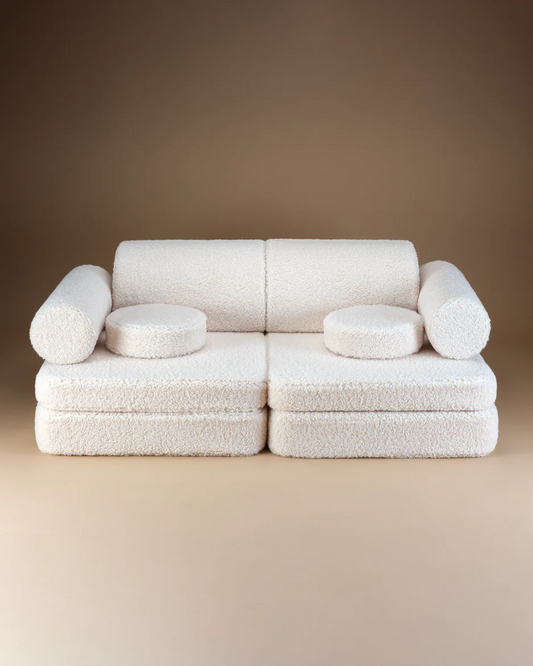 Sofa Teddy Settee - Cream White