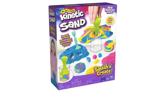 Kinetic Sand Squish and Create