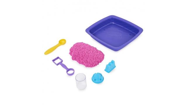 Kinetic Sand Sparkling Sandcastle Speelset Roze