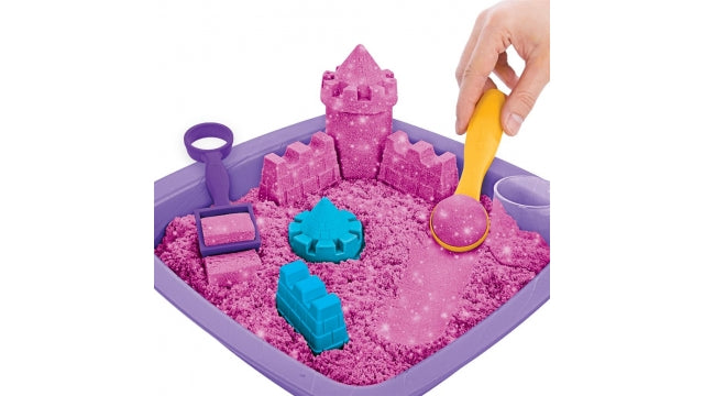 Kinetic Sand Sparkling Sandcastle Speelset Roze