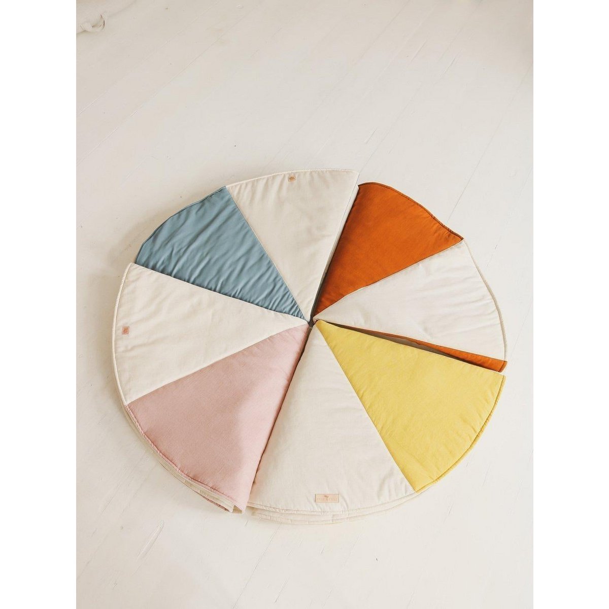 "Caramel Candy" Ronde Patchwork Mat