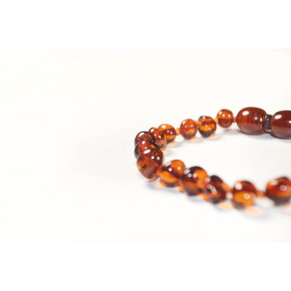 Cognac - Amber armband - baby