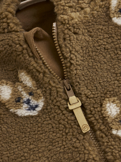 Wholesuit Teddy w. Lining - Sepia