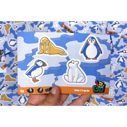 Schoenstickers - hulp voor links en rechts aantrekken - 14 varianten