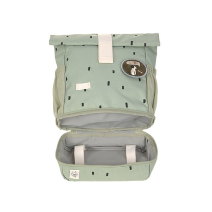 Mini Rolltop Backpack Happy Prints light olive