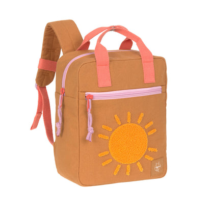 Little One & Me Square Backpack - Small, caramel