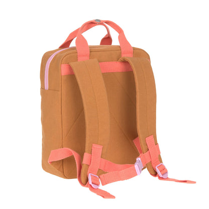 Little One & Me Square Backpack - Small, caramel