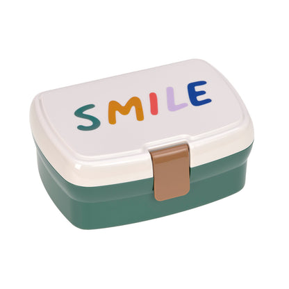 Lunch Set (Lunchbox & Drinking Bottle) - Little Gang, Smile Milky