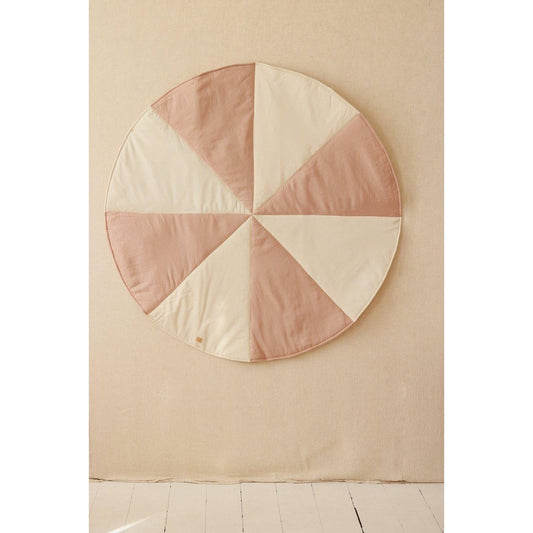 "Powder Candy" Ronde Patchwork Mat