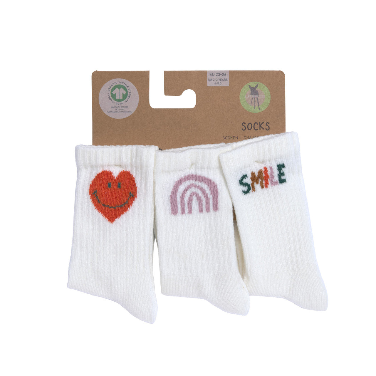 Sokken Little Gang - Smile (3 pack)