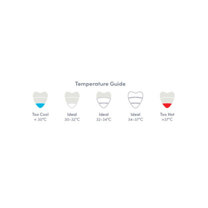 Badthermometer kiezelsteen