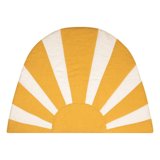 “Diner in Sausalito” Linnen Sun Mat