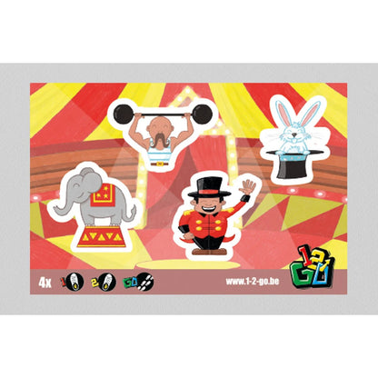 Schoenstickers - hulp voor links en rechts aantrekken - 14 varianten