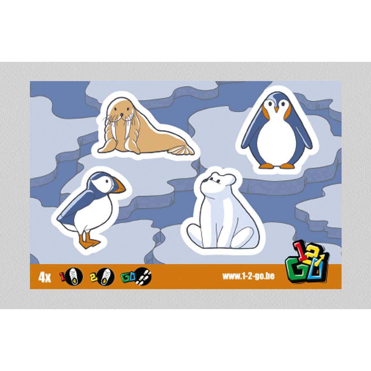 Schoenstickers - hulp voor links en rechts aantrekken - 14 varianten