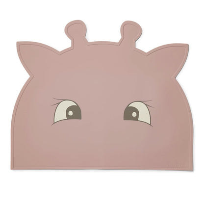 Albert silicone placemat Giraffe