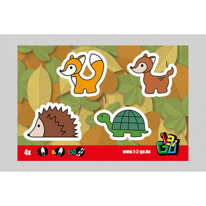 Schoenstickers - hulp voor links en rechts aantrekken - 14 varianten