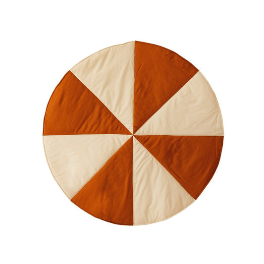 "Caramel Candy" Ronde Patchwork Mat