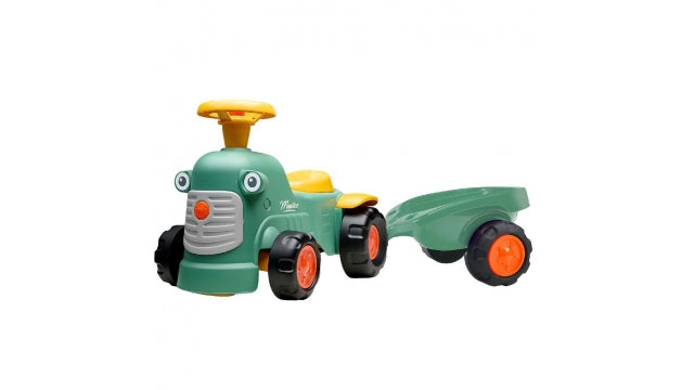 Falk Maurice Looptractor Set Groen/Geel