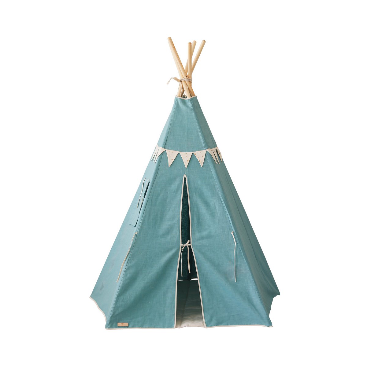 Tipi-tent "Gold Star" met guirlande