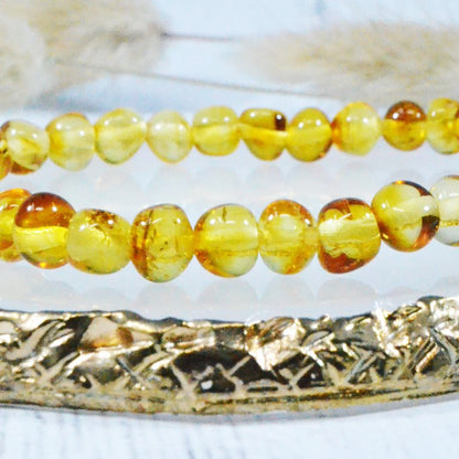 Amber honing volwassen armband