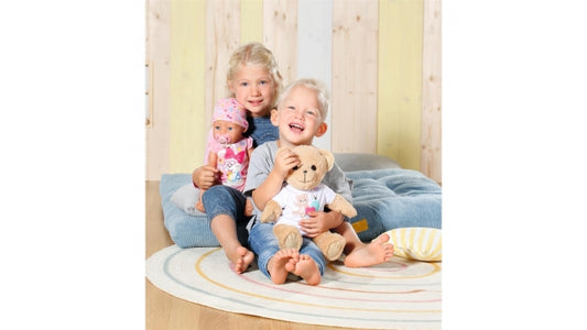 Baby Born Knuffelbeer + Boekje 36 cm