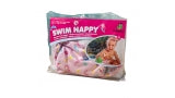 Freds Swim Academy Wasbare Zwemluier Zeemeermin Maat 1 4-9 kg Roze