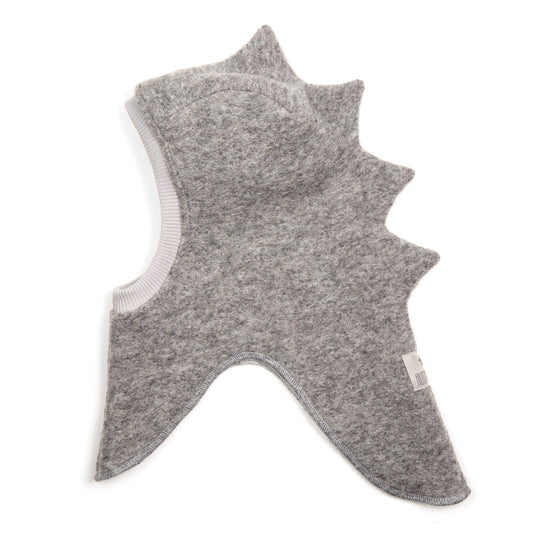 HUTTEliHUT - Balaclava Triangles Wool - Soft grey no