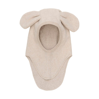 Balaclava Cotton Fleece - Camel Melange