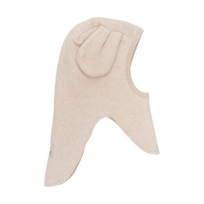 Balaclava Cotton Fleece - Camel Melange