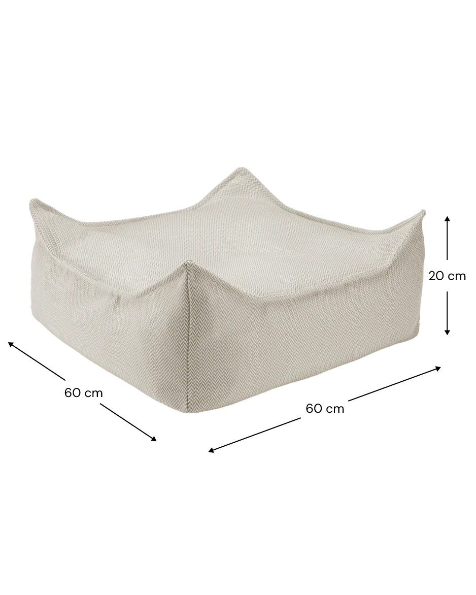 SET Beanbag Chair Outdoor + Ottoman | 3 kleuren