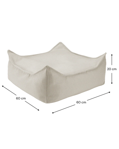 SET Beanbag Chair Outdoor + Ottoman | 3 kleuren