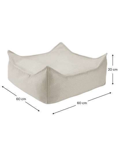 Outdoor SET Beanbag Chair  + Ottoman poef - 3 kleuren