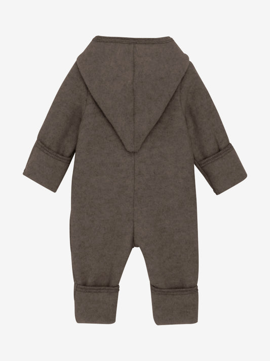 Pram Suit Pixie Soft Wool - Brown Melange