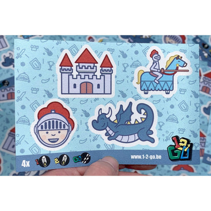 Schoenstickers - hulp voor links en rechts aantrekken - 14 varianten