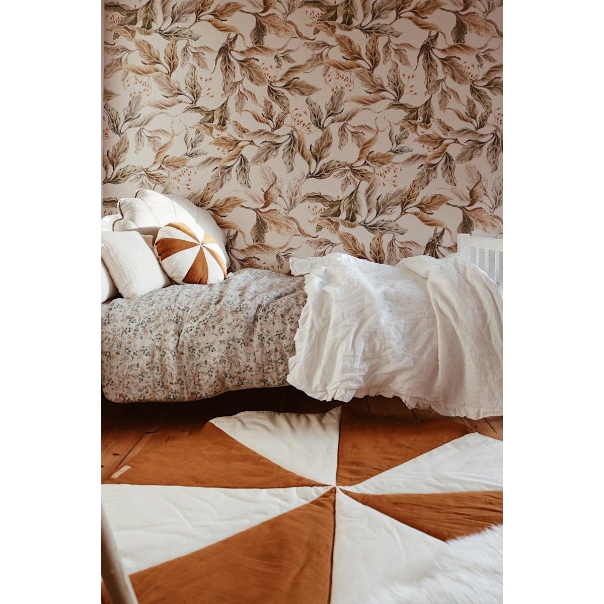 "Caramel Candy" Ronde Patchwork Mat