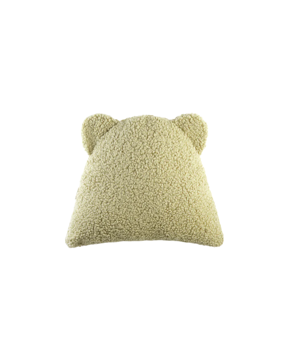 Beer kussen Teddy - Matcha