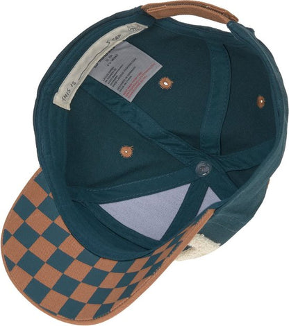 Pet Kids Base Cap Run brown/blue